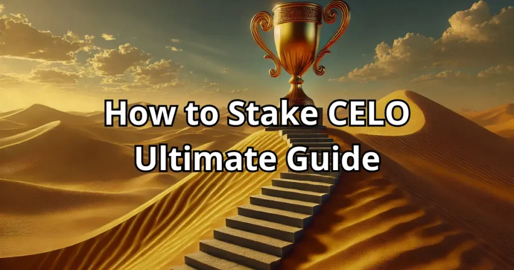 How to stake celo